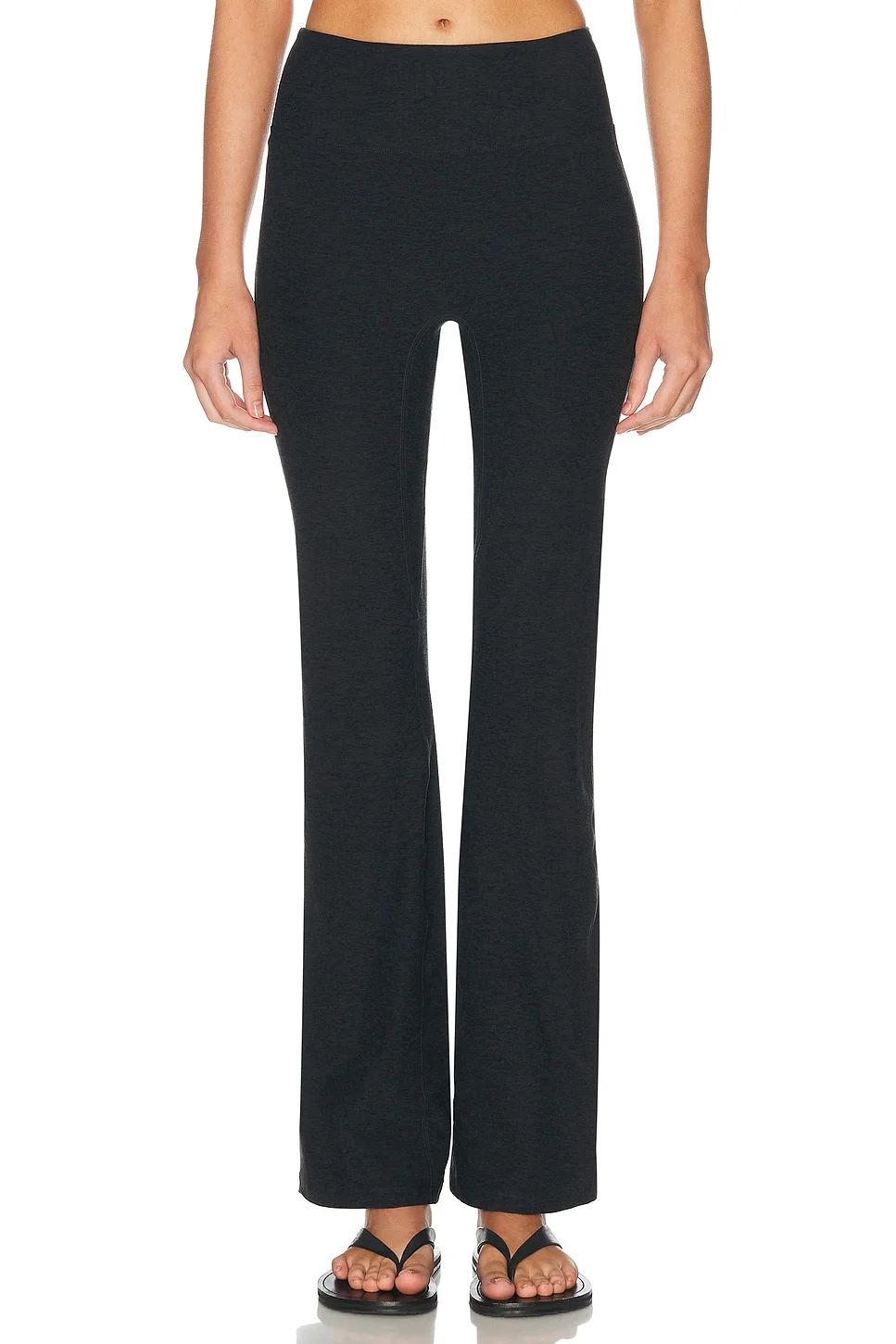 Stretch Baby Flare Legging - 1