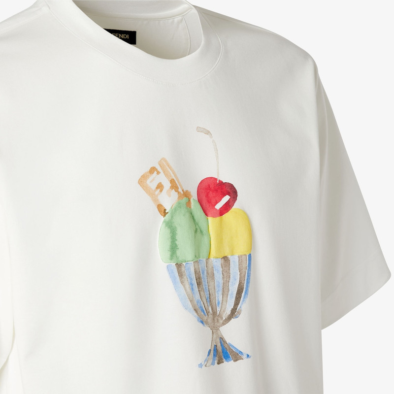 T-Shirt White cotton T-shirt 3