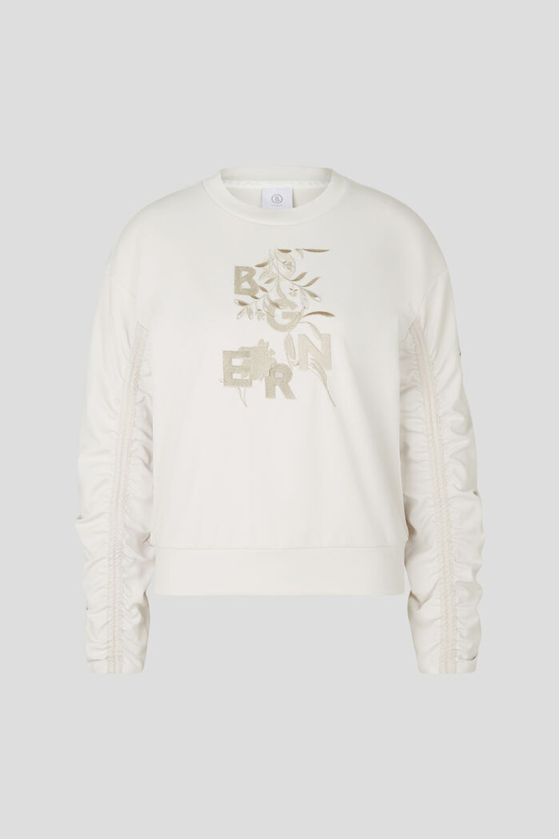 Suna Sweatshirt in Off-white 1