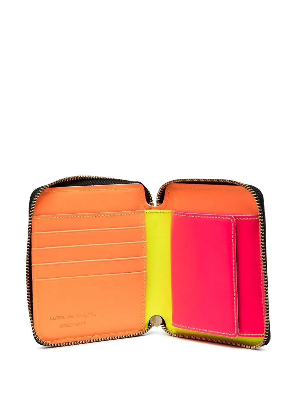 Super Fluo zip-around wallet - 3