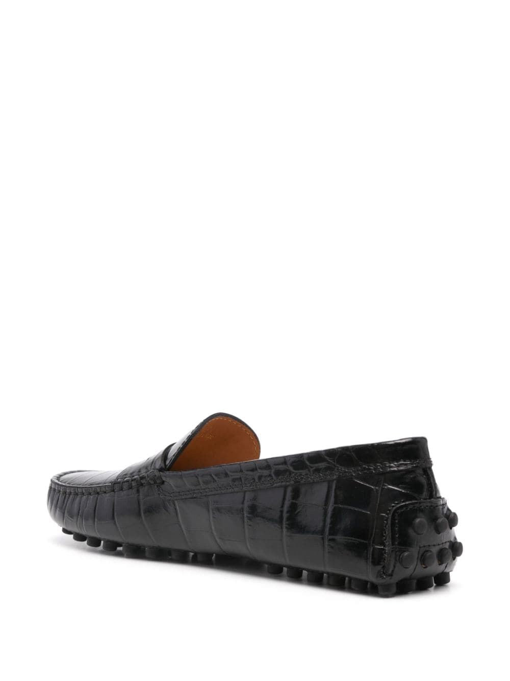 Tod's Women Mocassino Gommino Stampa Coccodrillo - 3