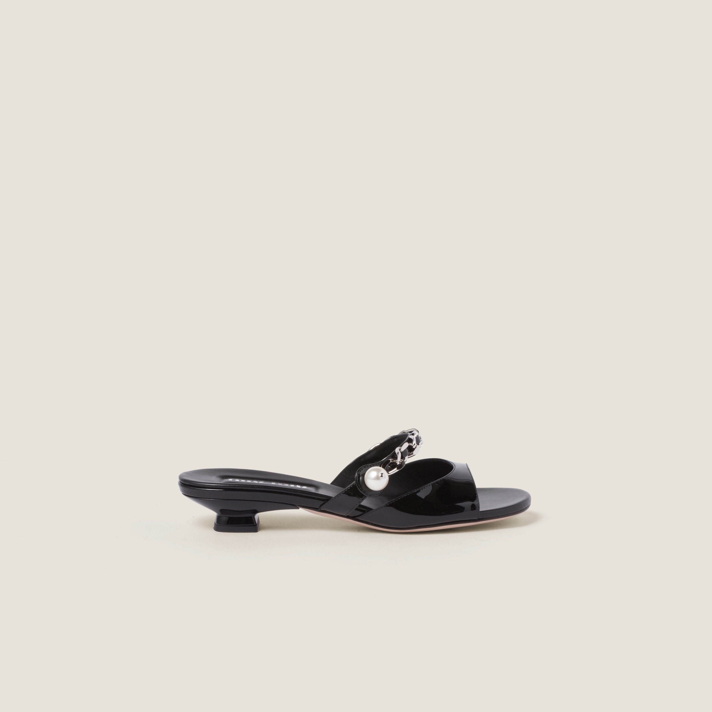 Patent leather mules - 2
