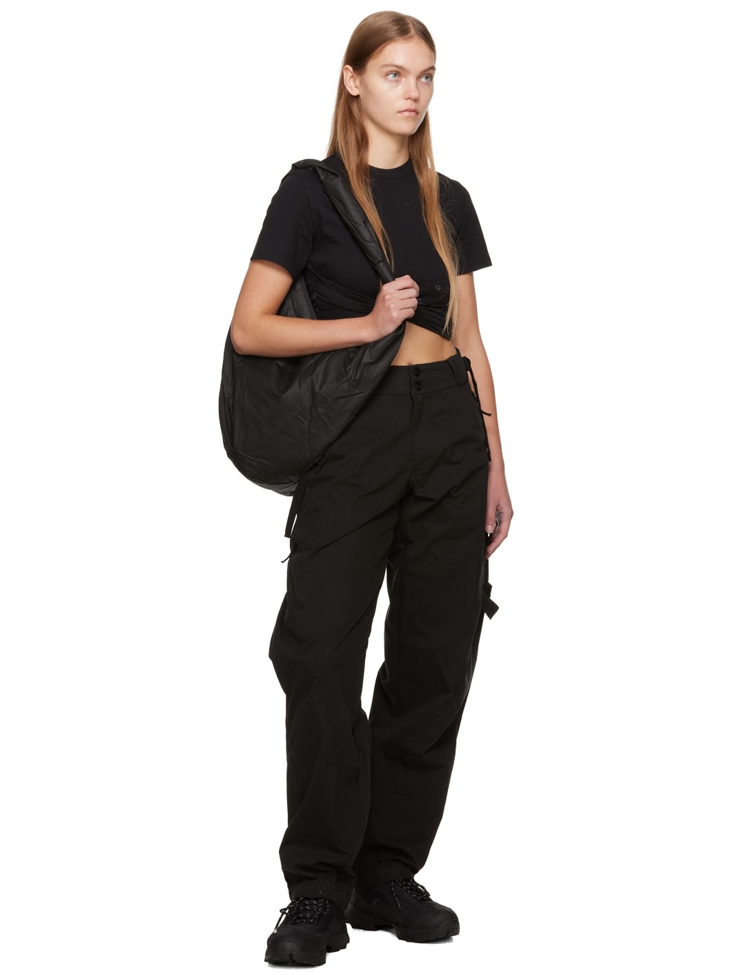 Black Vented Trousers - 4