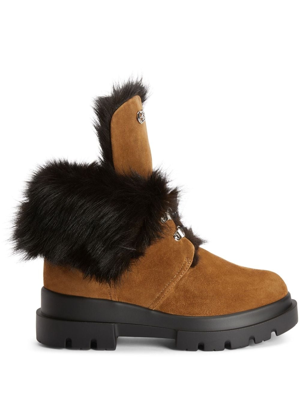 Phillis faux-fur trim boots - 1