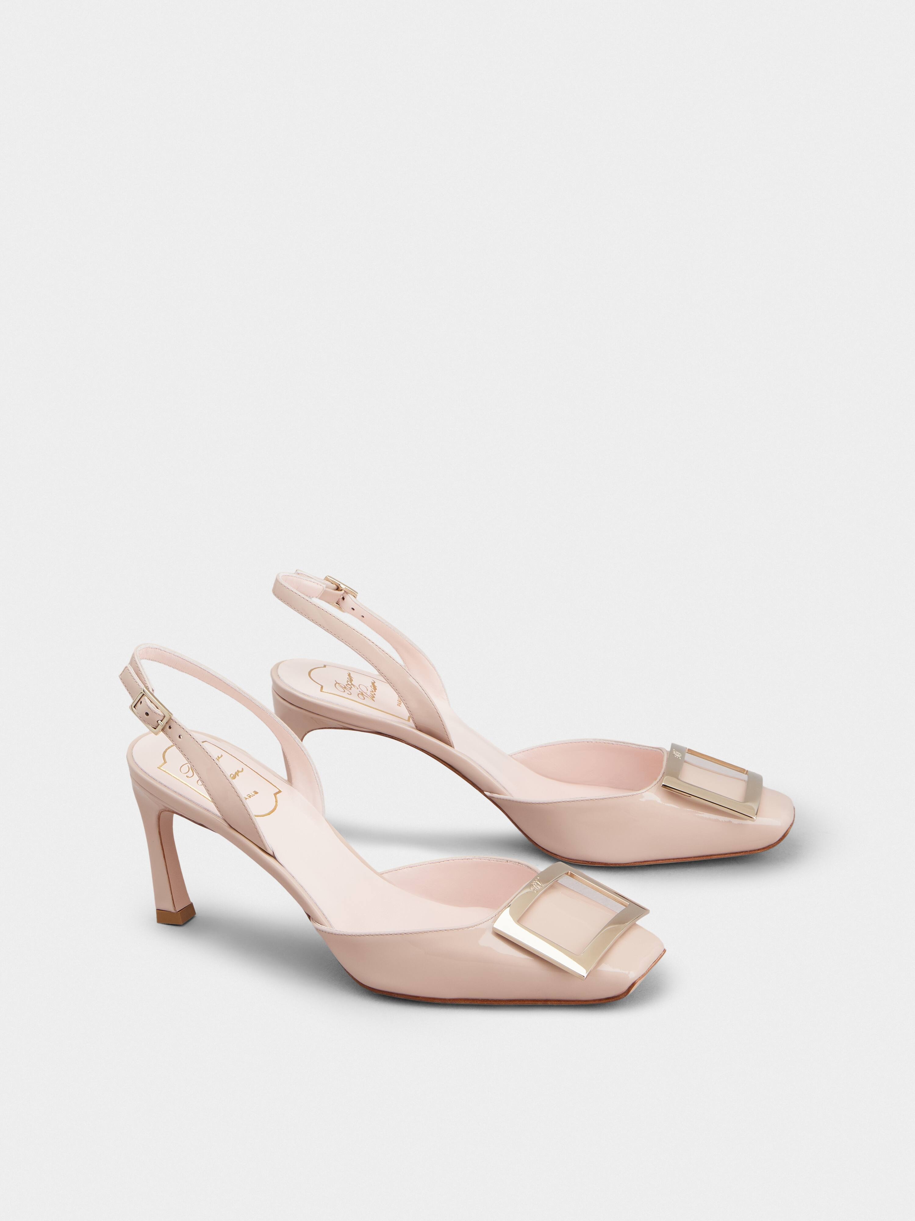 Trompette Slingback Pumps in patent leather - 2
