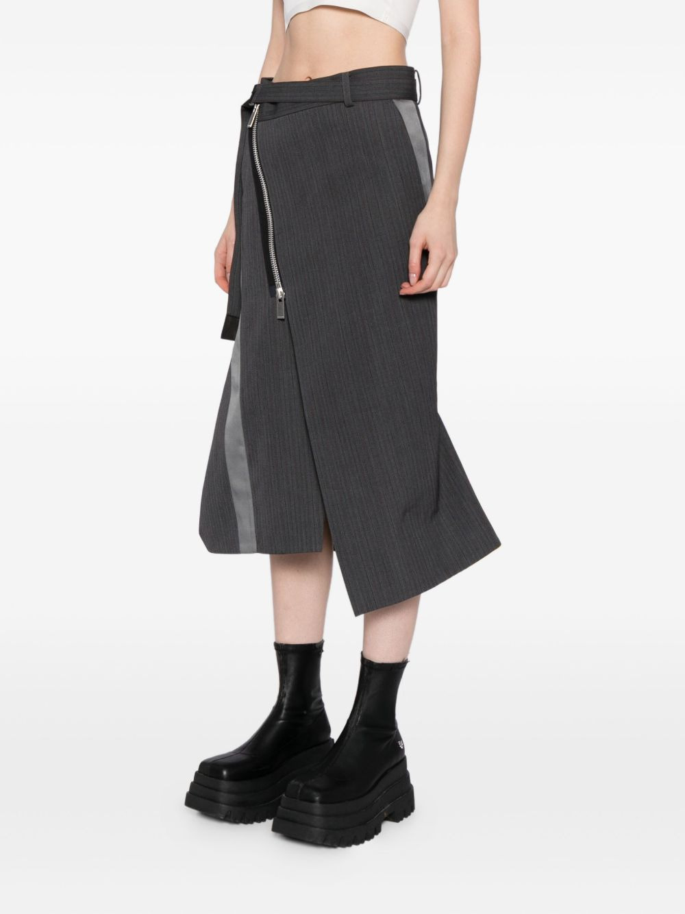 asymmetric skirt - 3