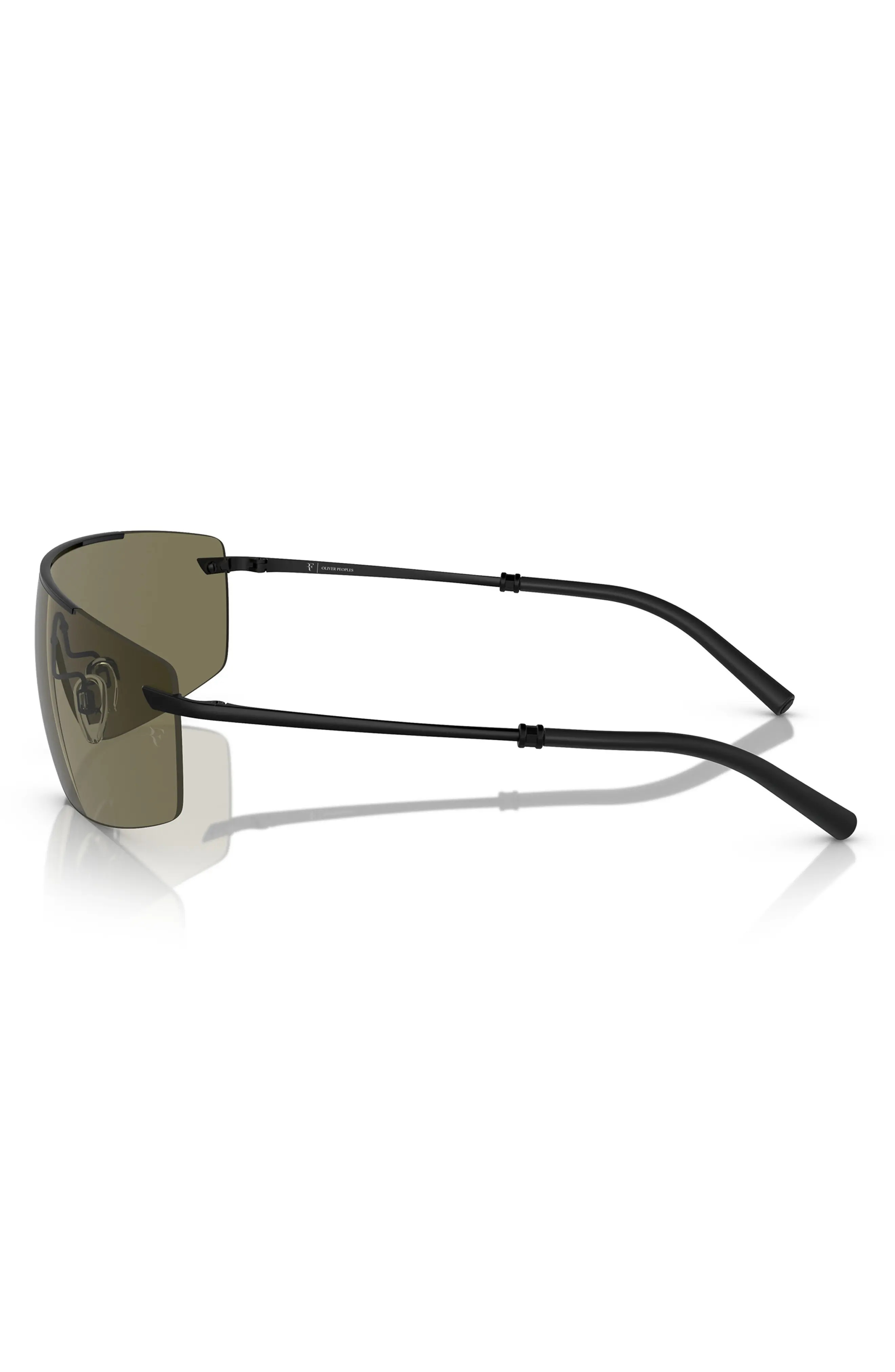 Roger Federer 138mm Rimless Shield Sunglasses - 3