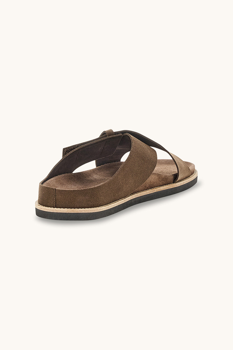 SLIP‑ON SANDALS IN SUEDE 3