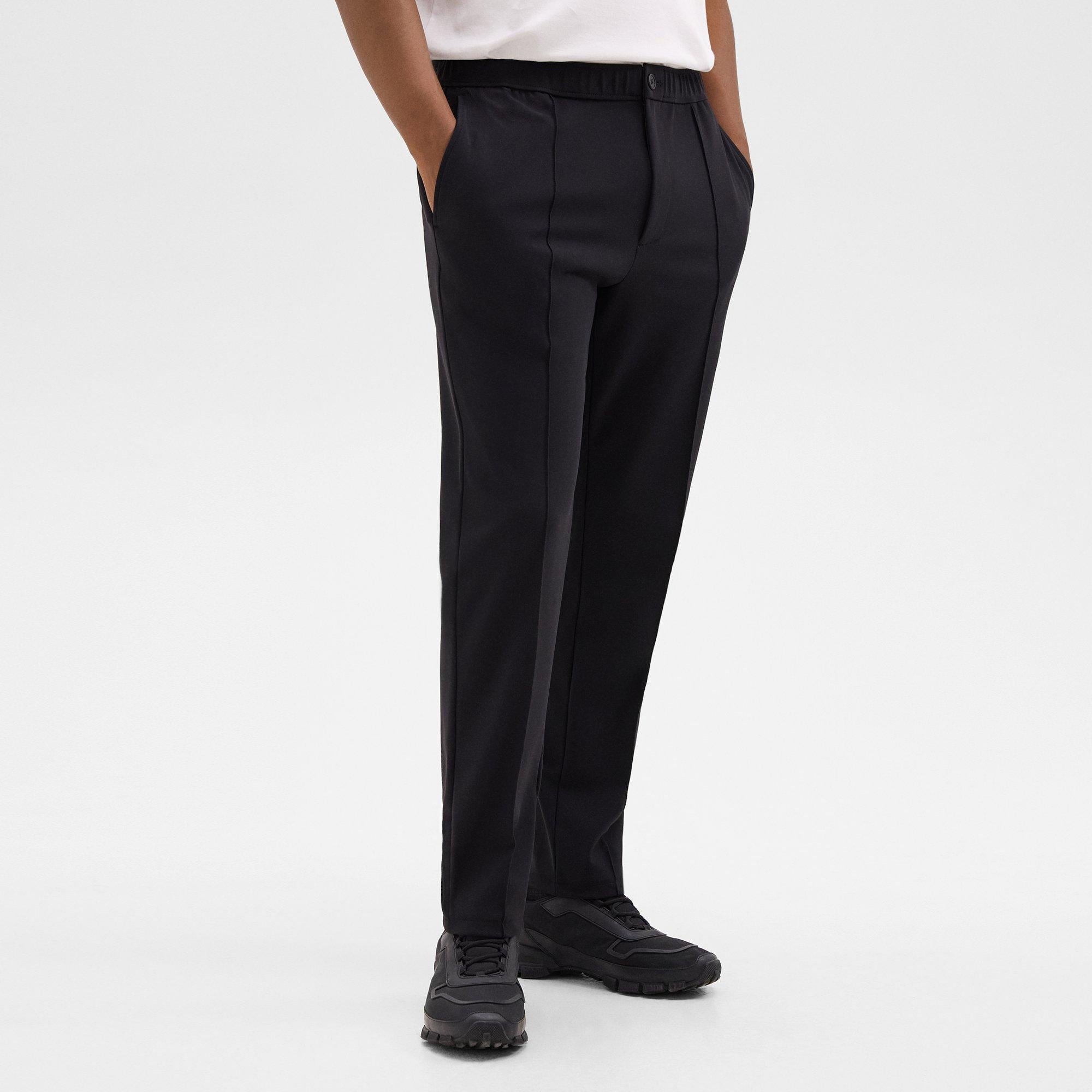 Curtis Drawstring Pant in Precision Ponte - 5