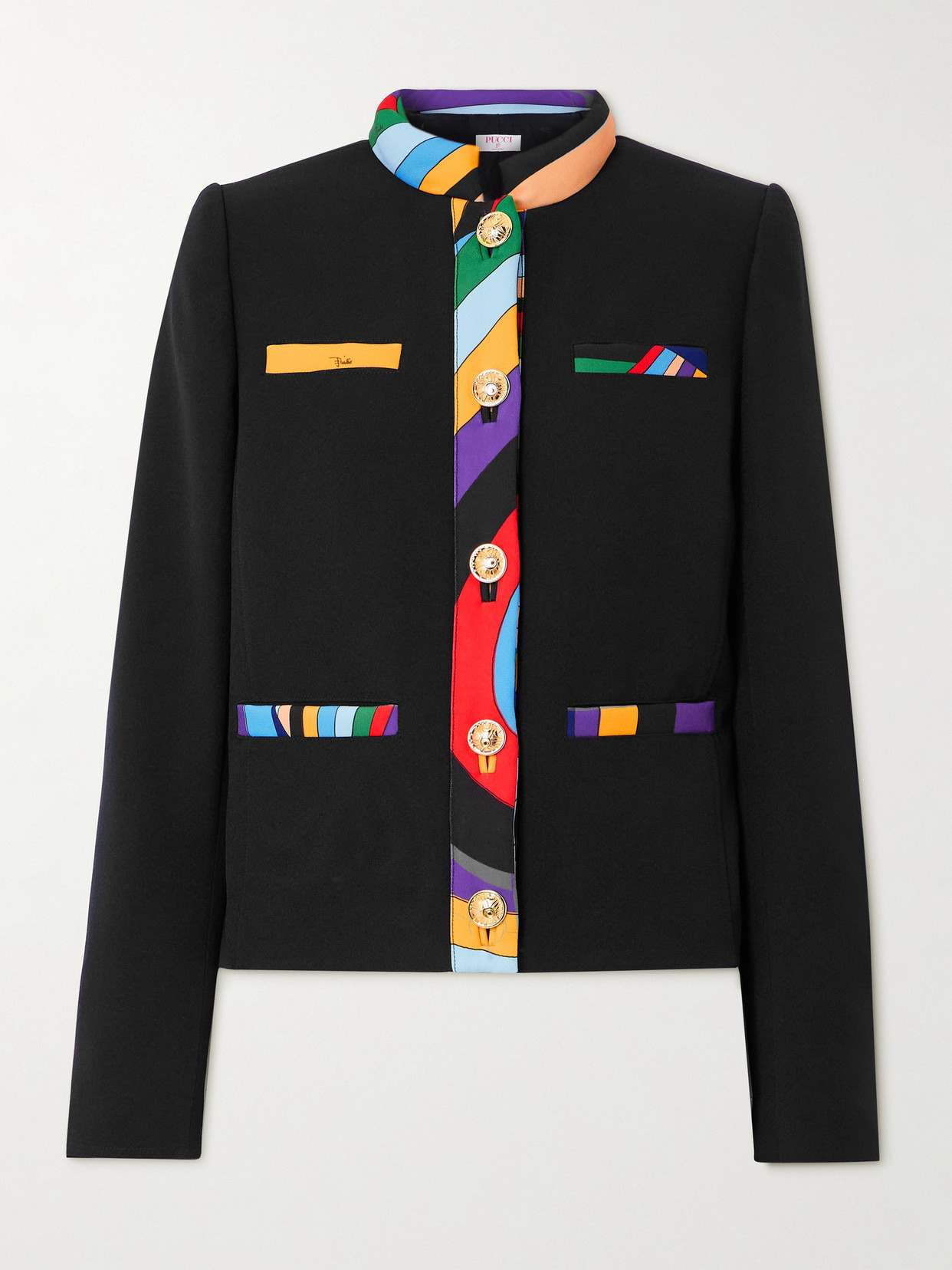 Printed Cady Jacket - 1