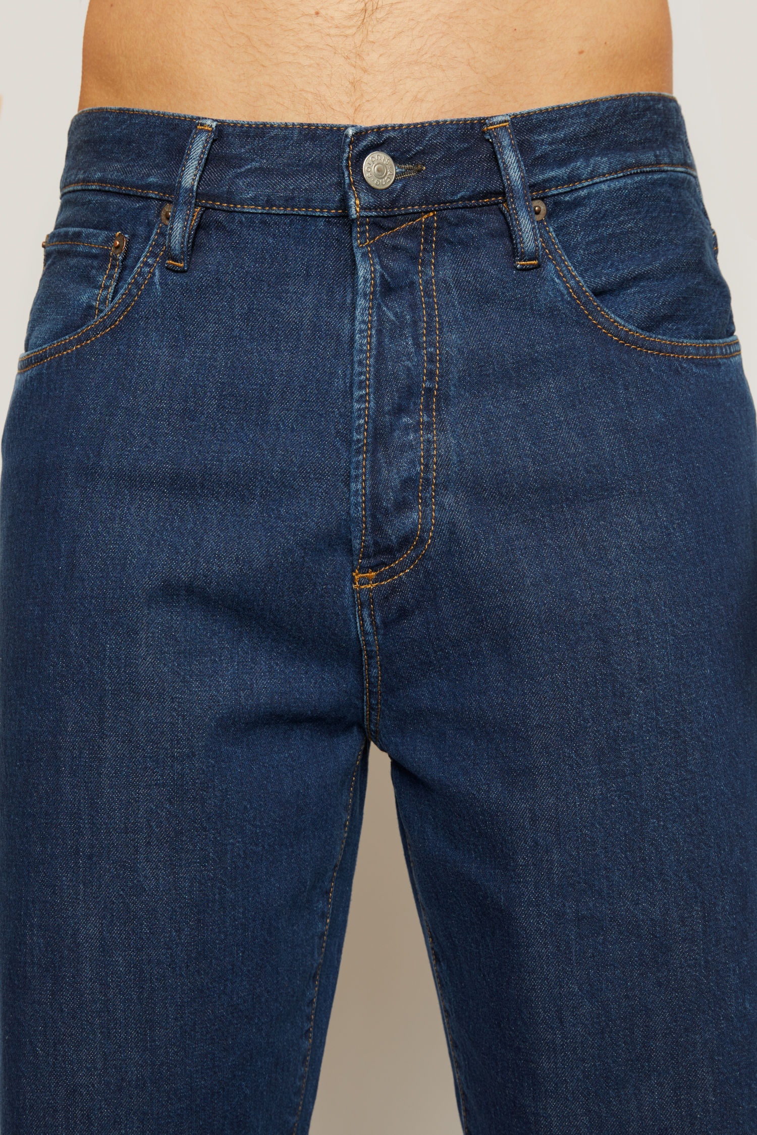 Loose fit jeans dark blue - 9