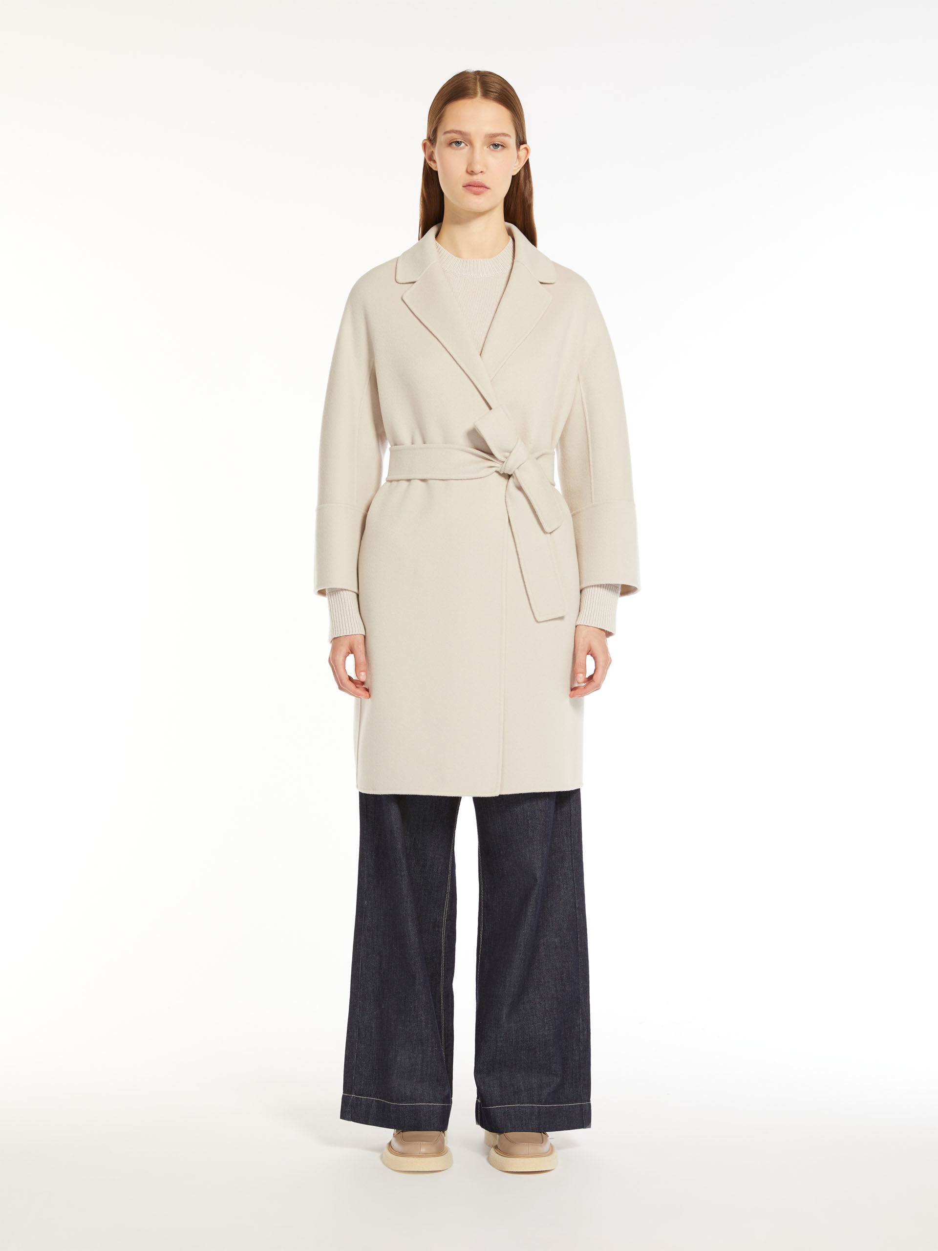 ARONA Wool belted coat - 3