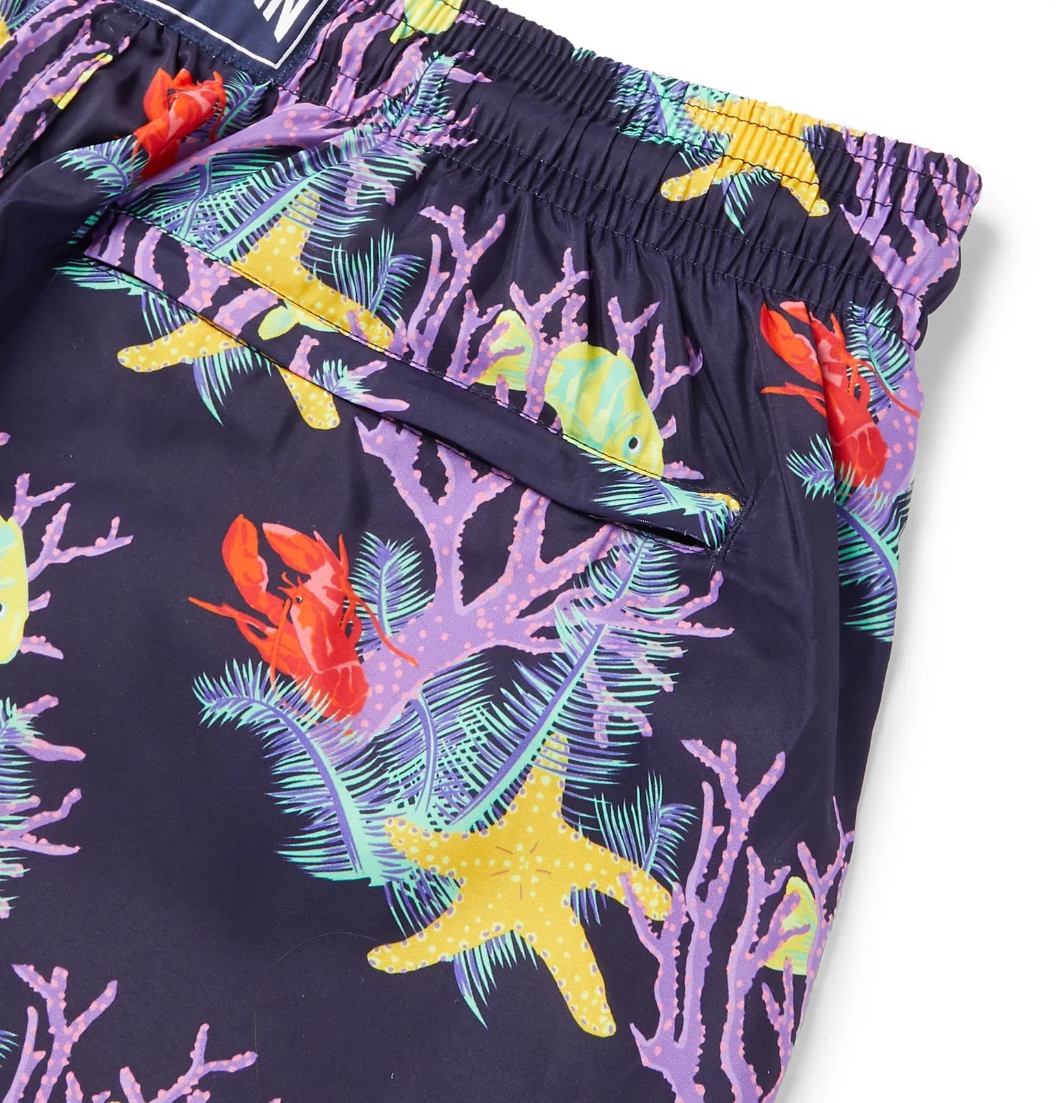 Mahina Mid-Length Printed Swim Shorts - 4