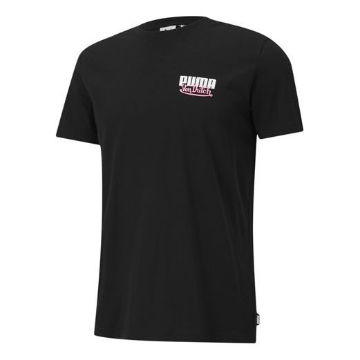 PUMA x Von Dutch Tee 'Black White Pink' 598322-01 - 1