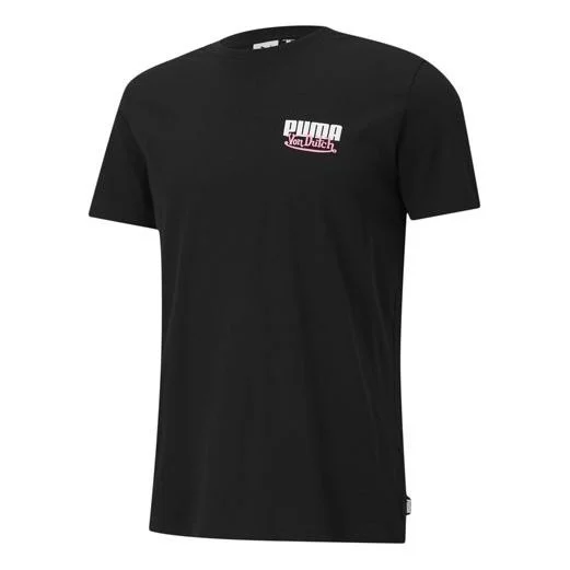 PUMA x Von Dutch Tee 'Black White Pink' 598322-01 - 1