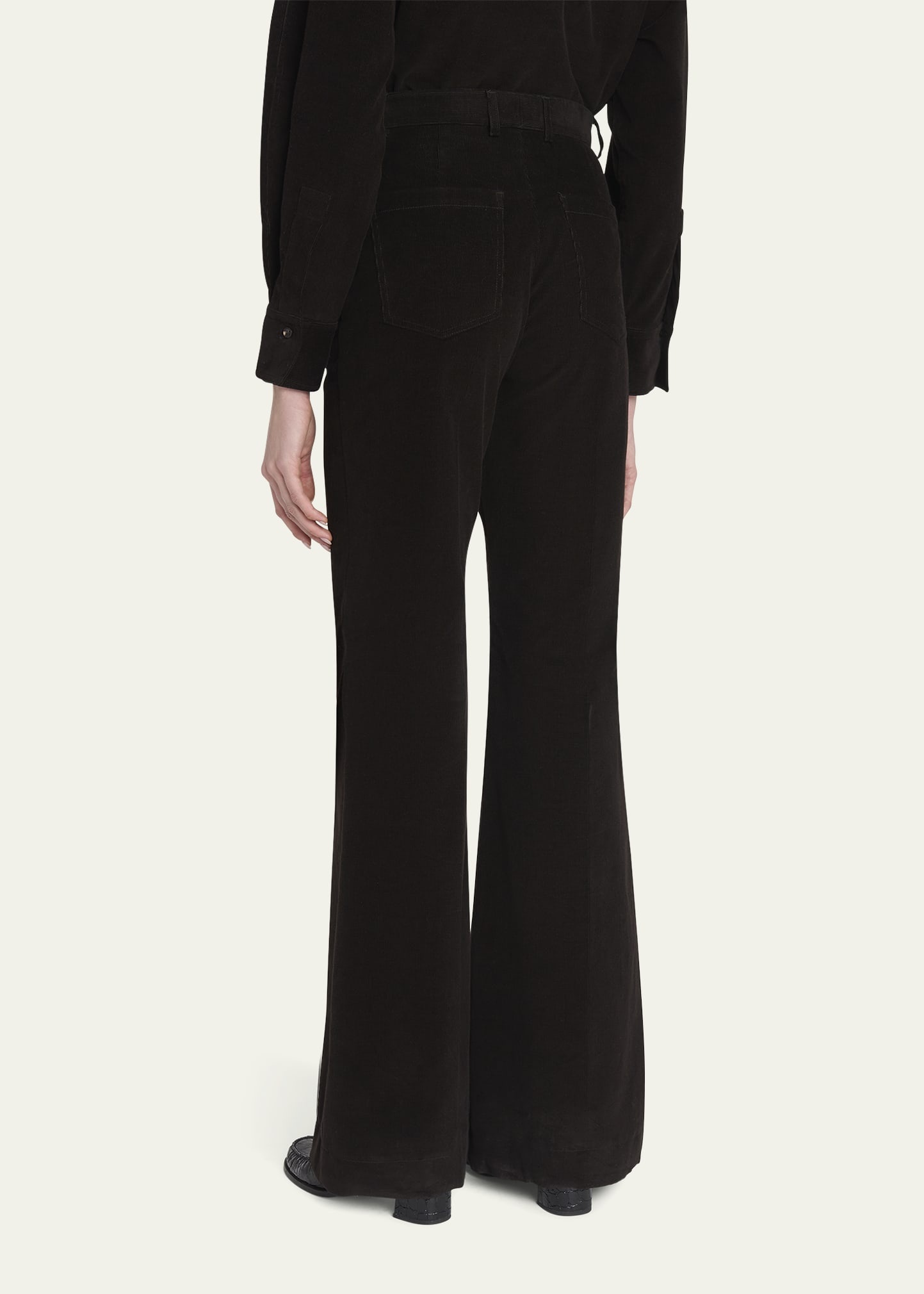 Corduroy Flare Pants - 3