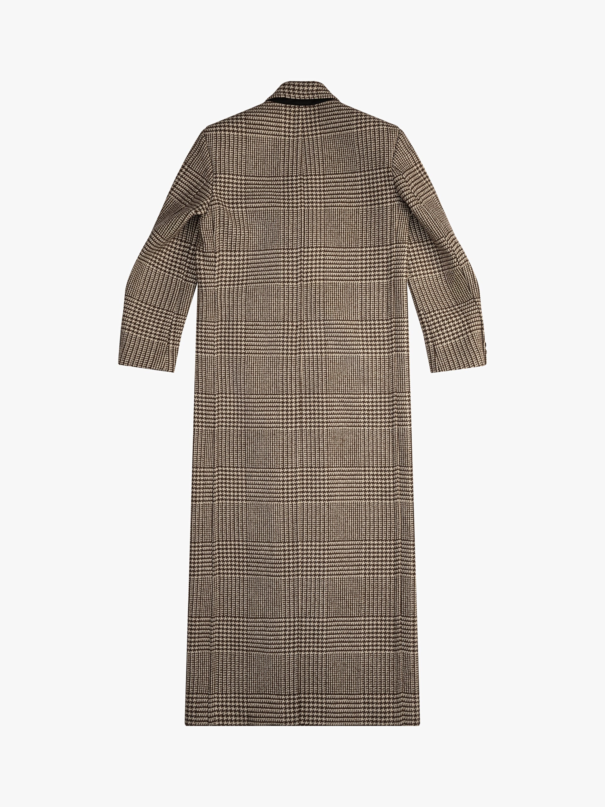 WOOL HOUNDSTOOTH COAT - 5