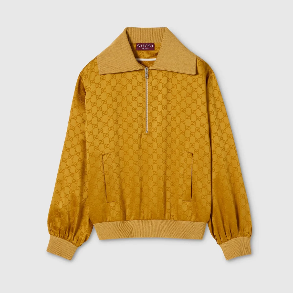 Gucci Gg Zippered Sweatshirt - 1