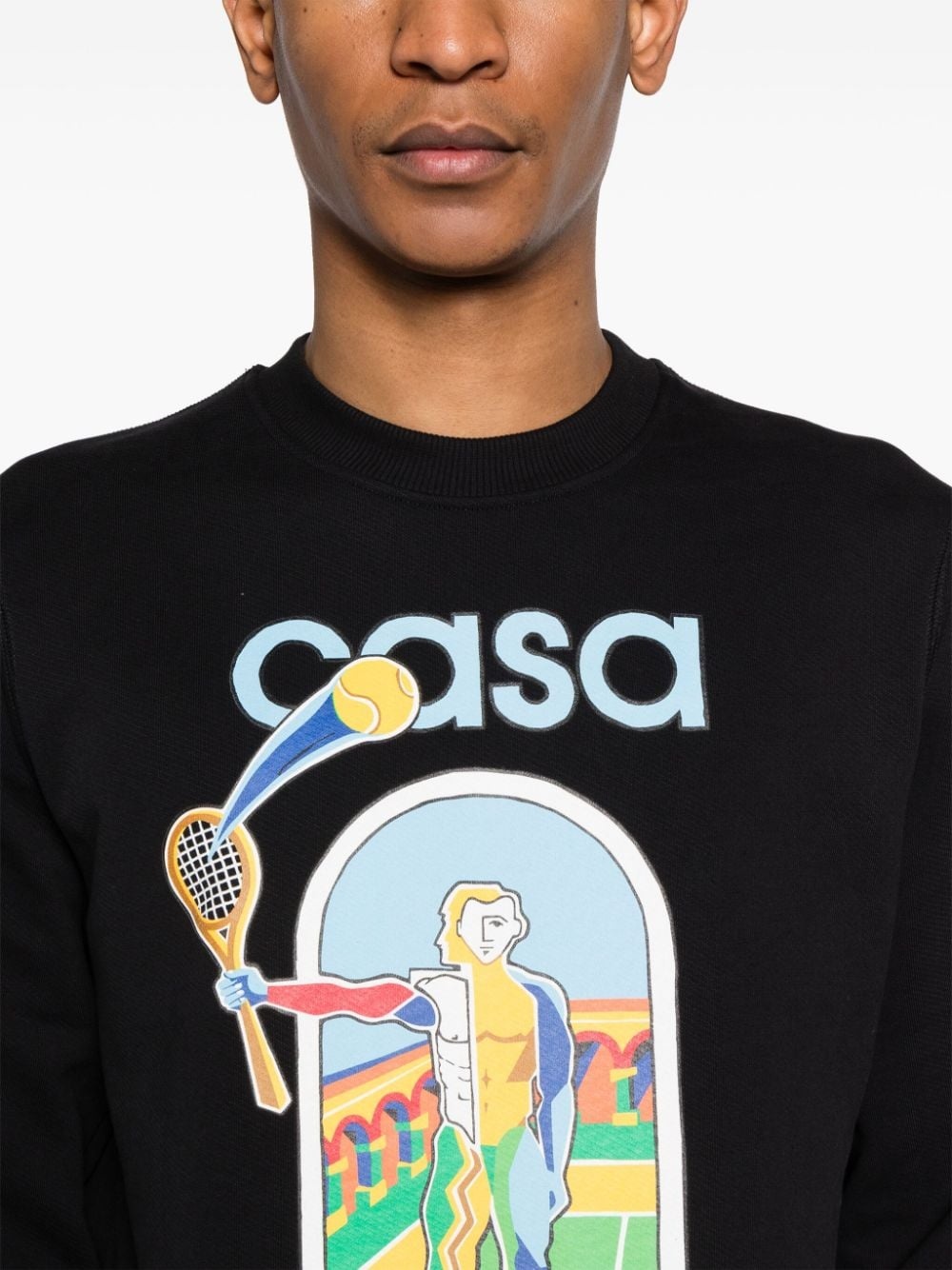 Le Jeu organic-cotton sweatshirt - 5