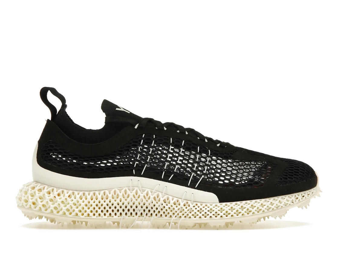 adidas Y-3 Runner 4D Core Black White - 1