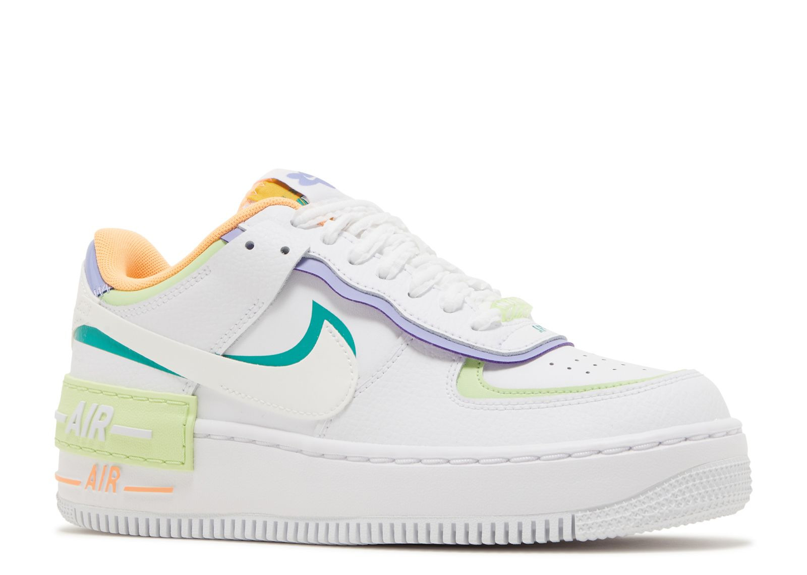 WMNS AIR FORCE 1 SHADOW 'WHITE MULTI-COLOR' - 2