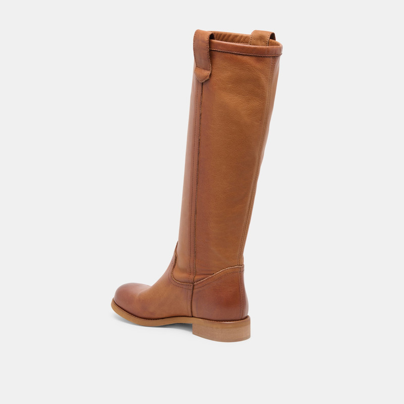 RAMZY BOOTS COGNAC LEATHER 7