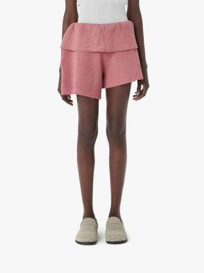 JW Anderson FOLD OVER ASYMMETRIC SHORTS outlook