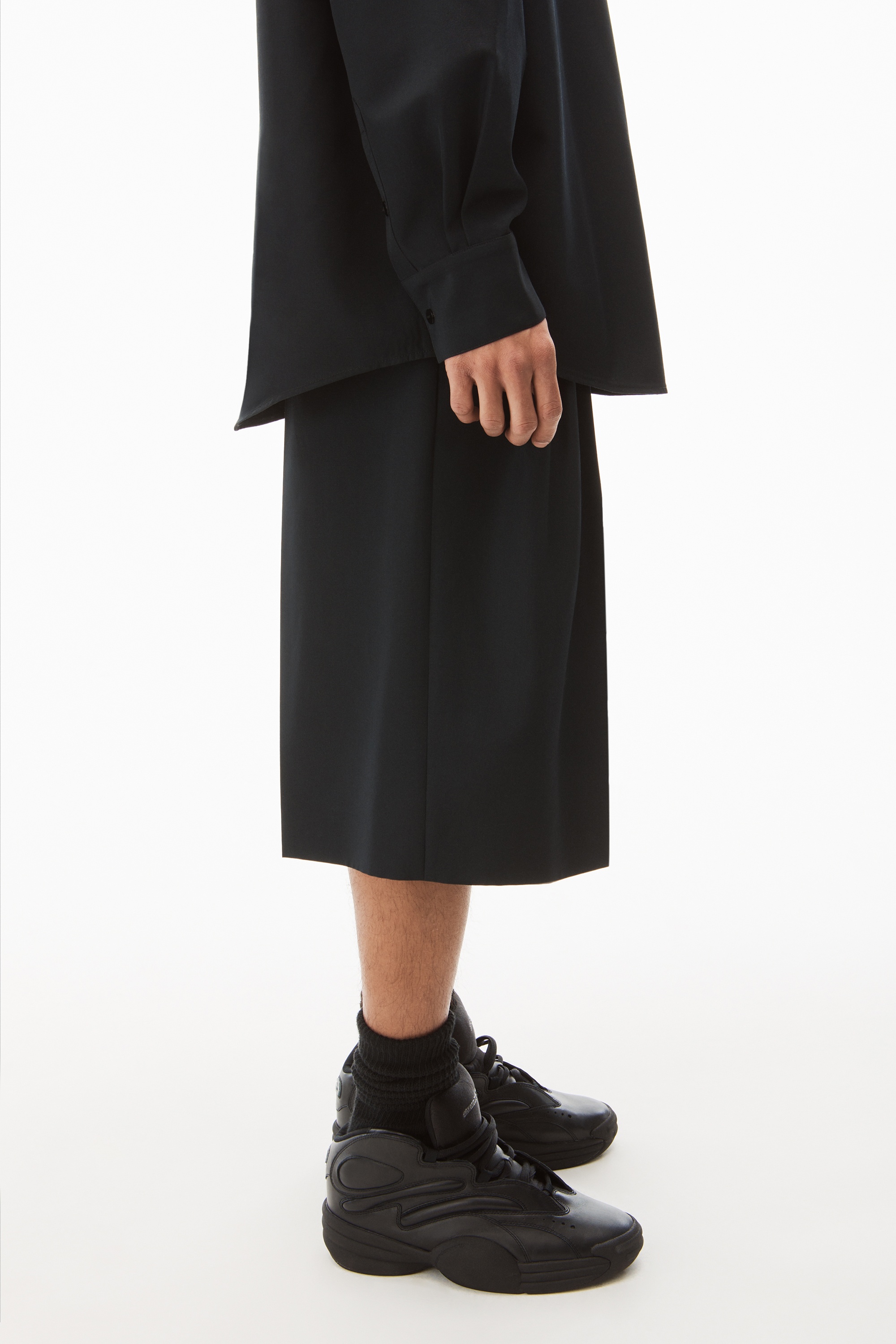 DRESS SHIRT IN WOOL BLEND TAILORING - 6