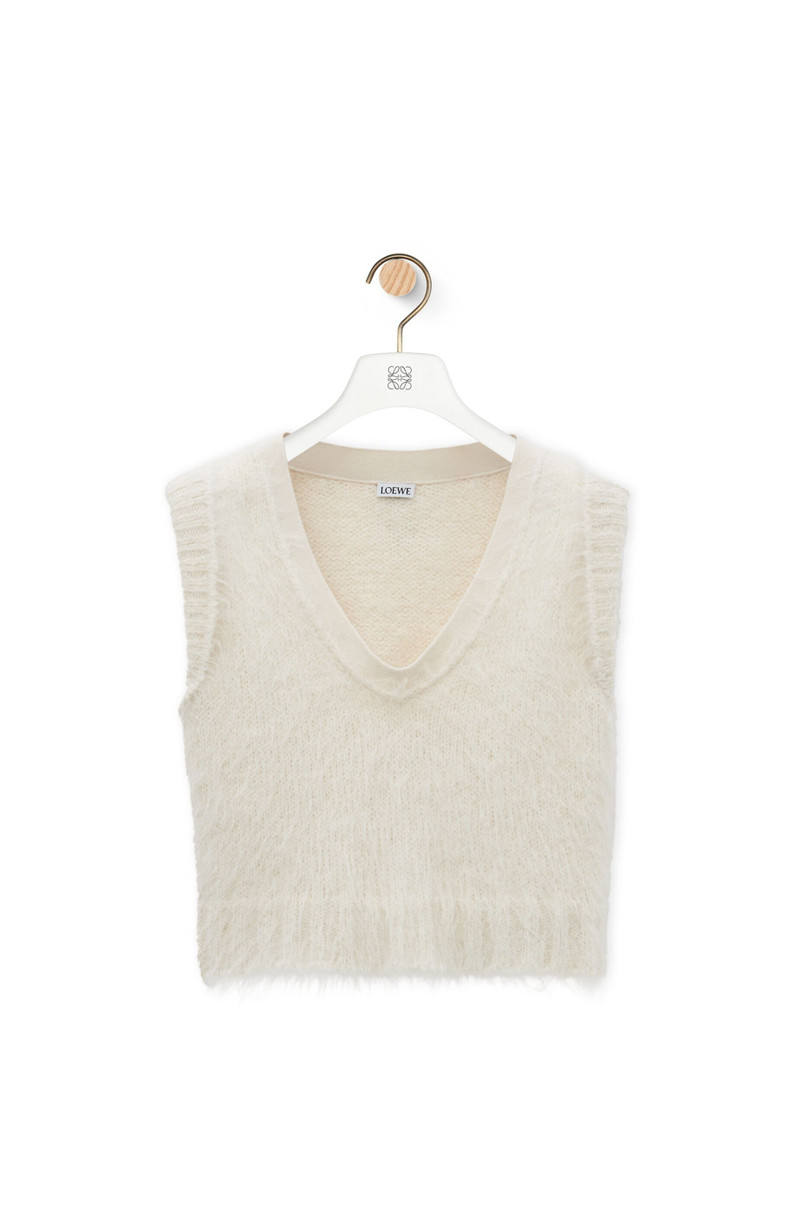 Vest in alpaca and wool blend 1