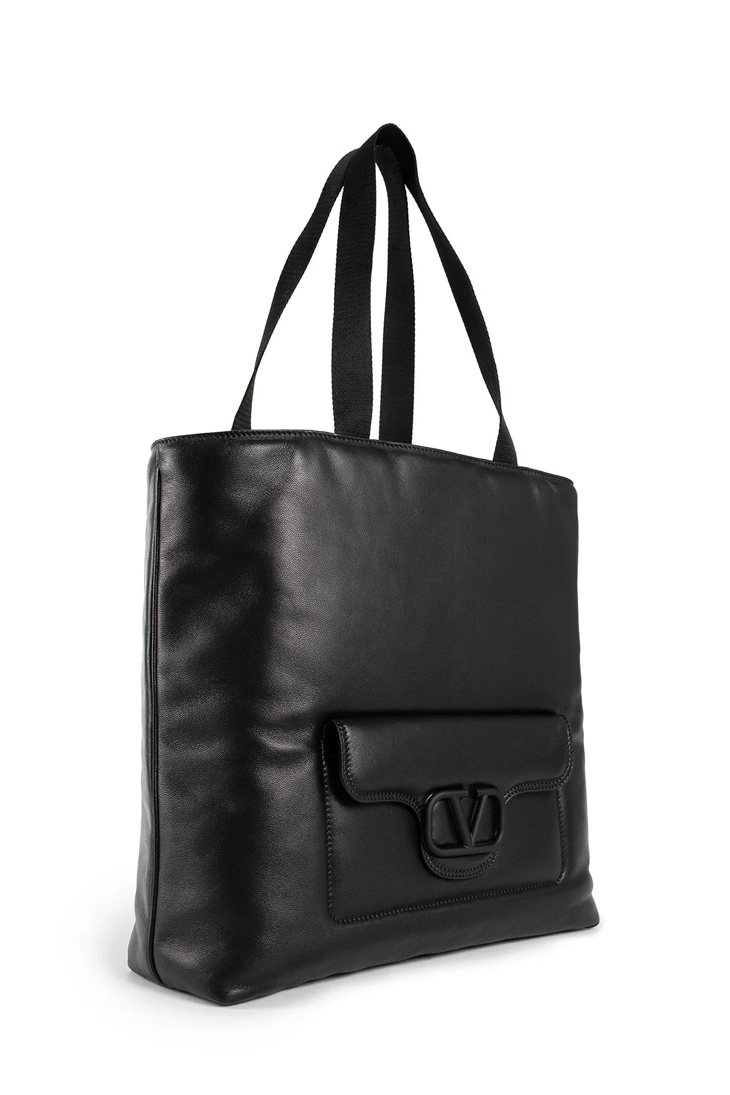 VALENTINO MAN BLACK TOTE BAGS - 2
