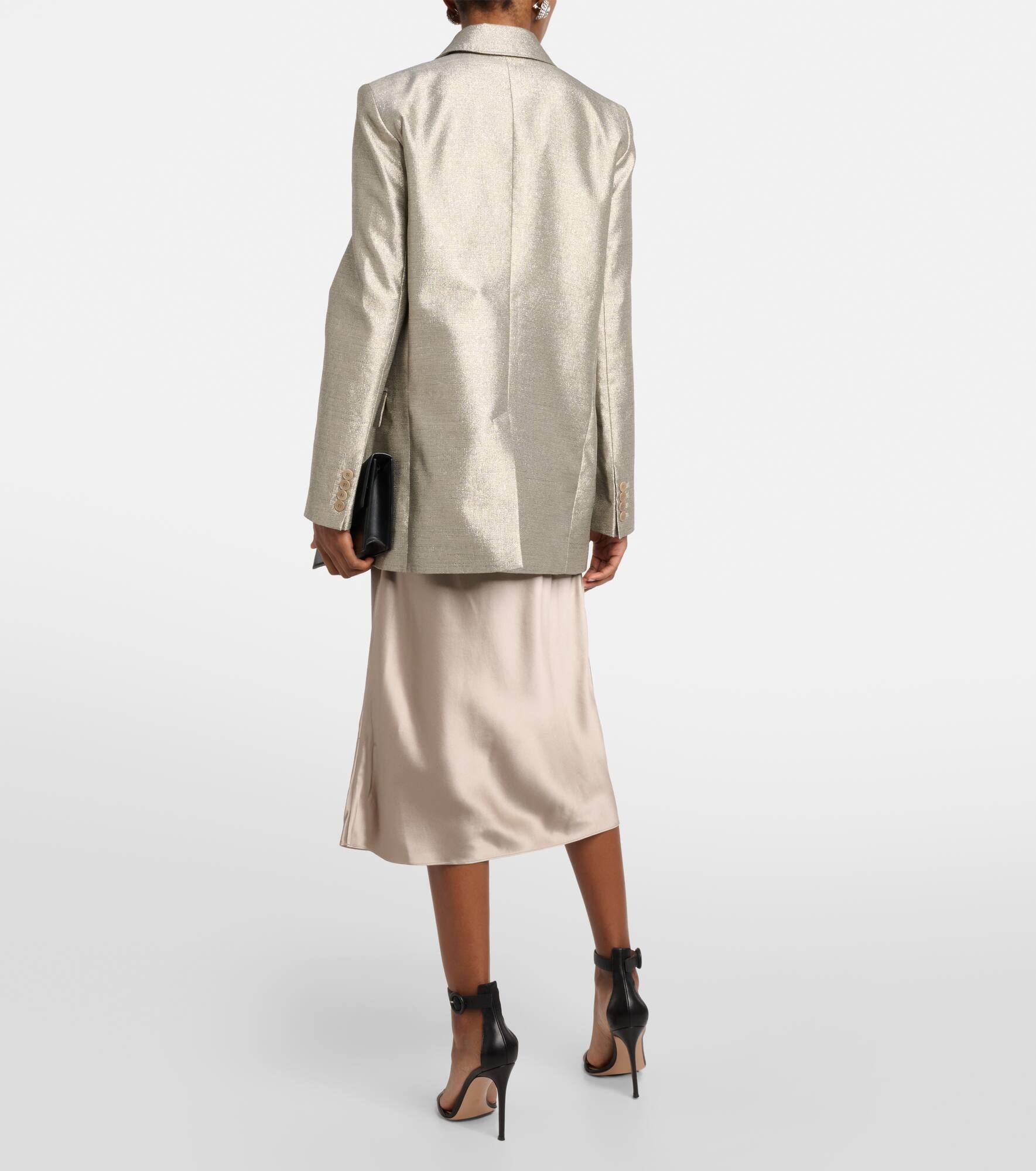 Chapone metallic oversized blazer - 3