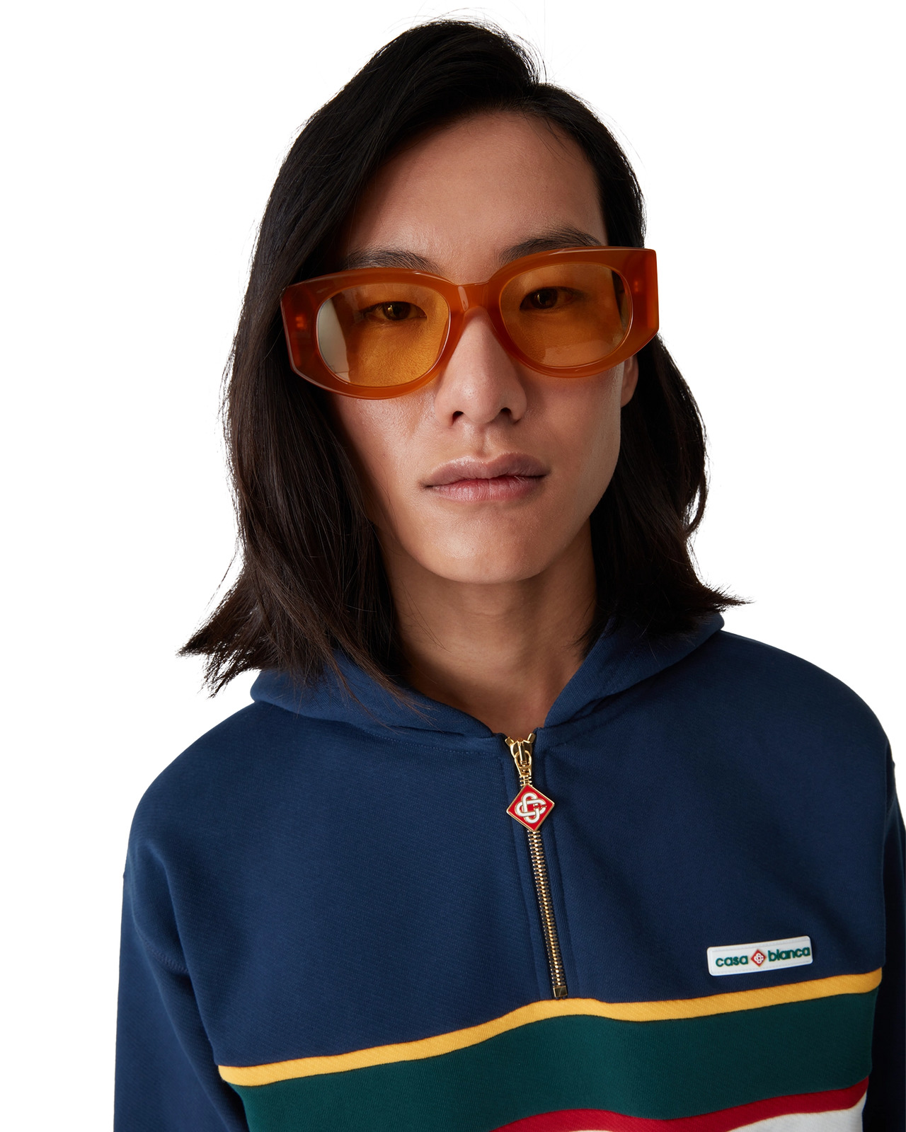 Orange The Memphis Sunglasses | Casablanca Paris - 4