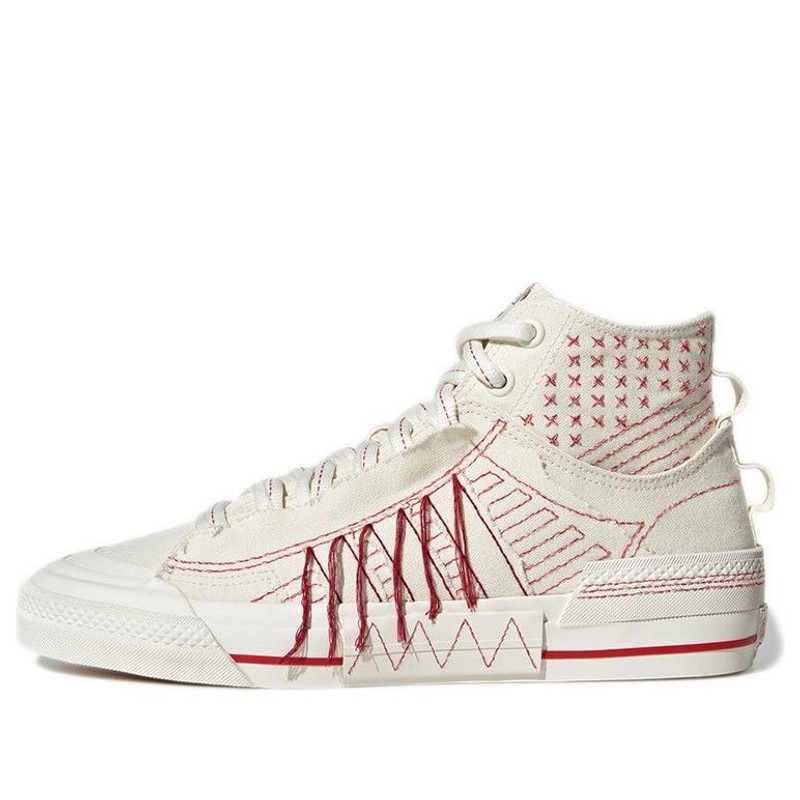 adidas originals Nizza Hi Dl 'Cream Red' GX8534 - 1