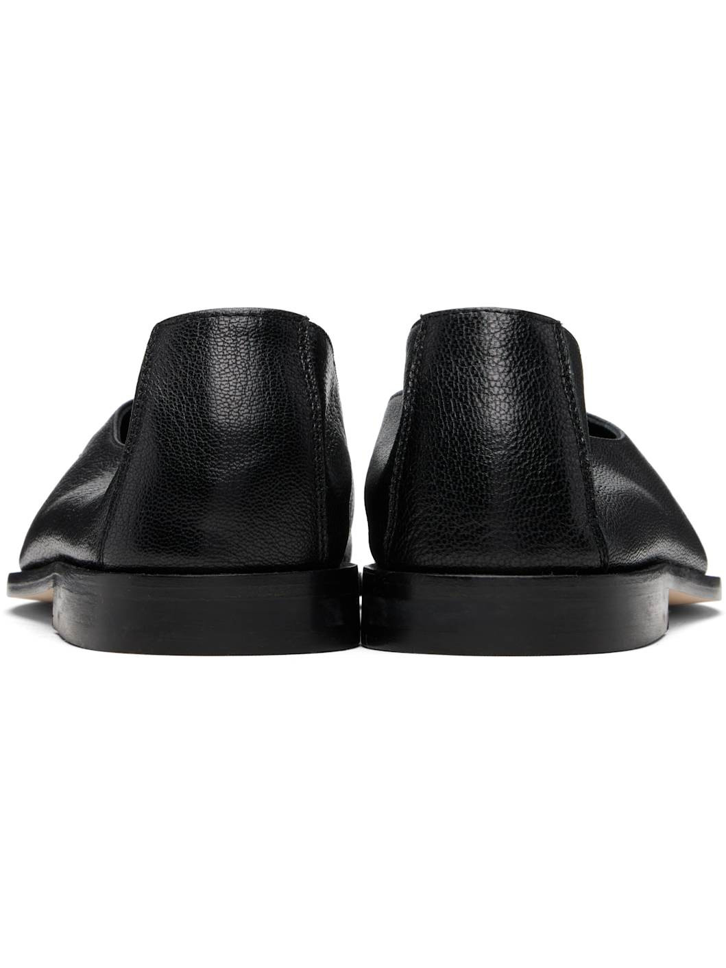 Black Juliol Winter Supple Shiny Flats - 2
