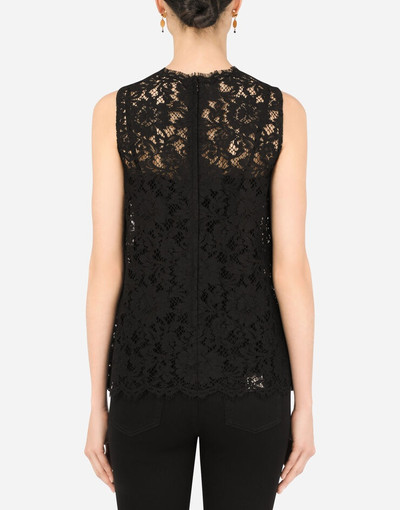 Dolce & Gabbana Cordonetto lace top outlook