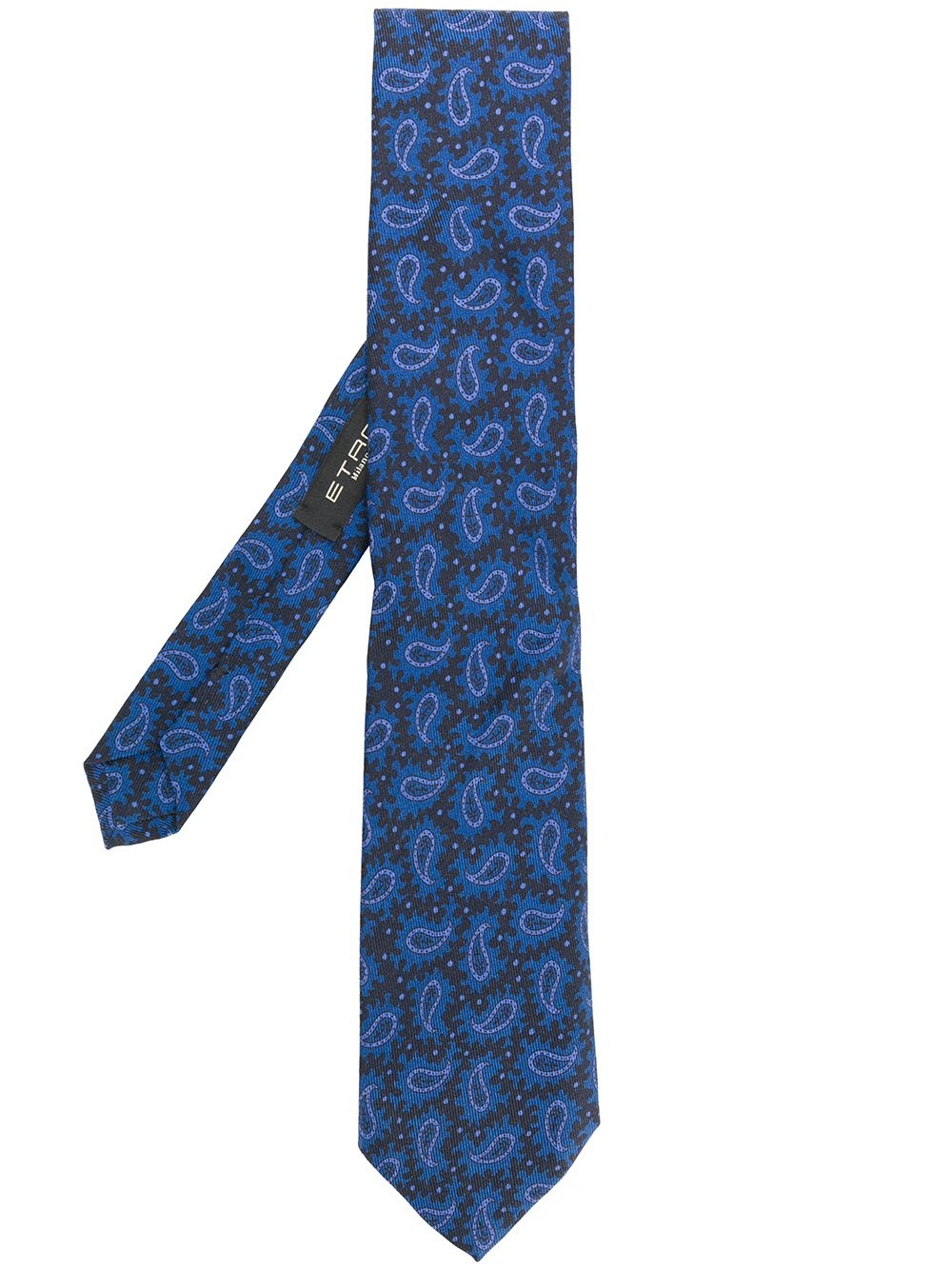 paisley print tie - 1