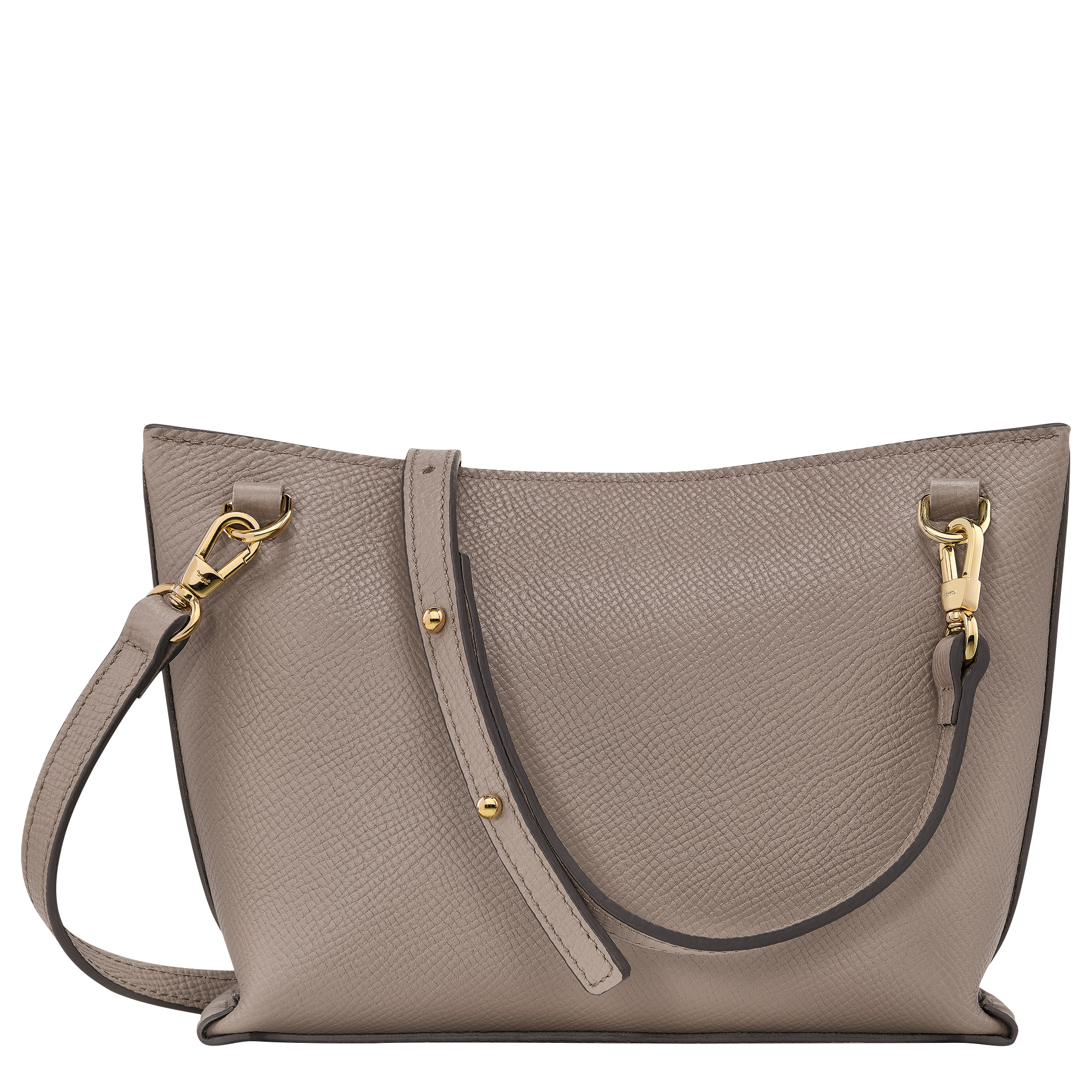 Mailbox XS Crossbody bag Taupe - Leather - 3
