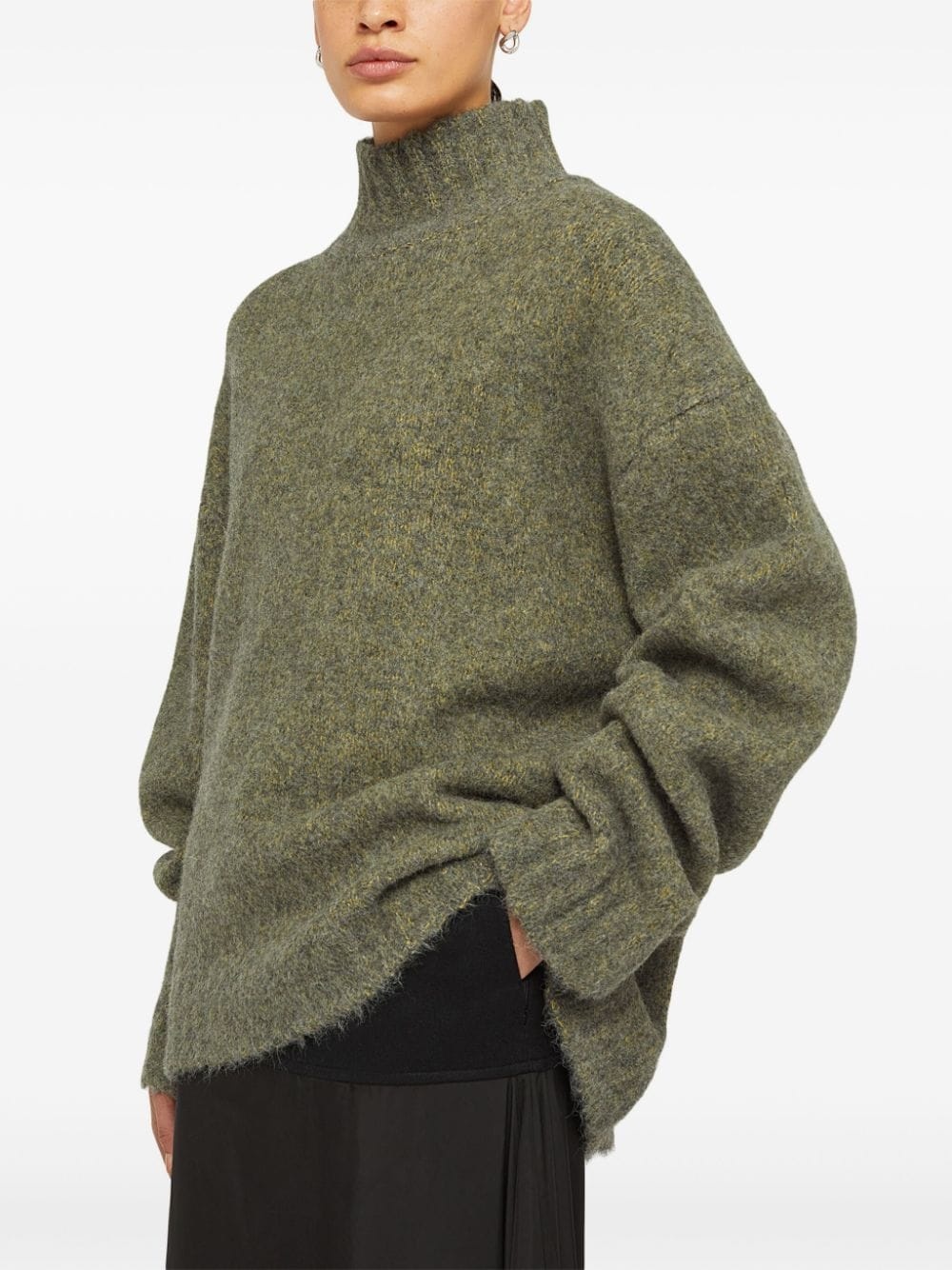 high-neck jumper - 4
