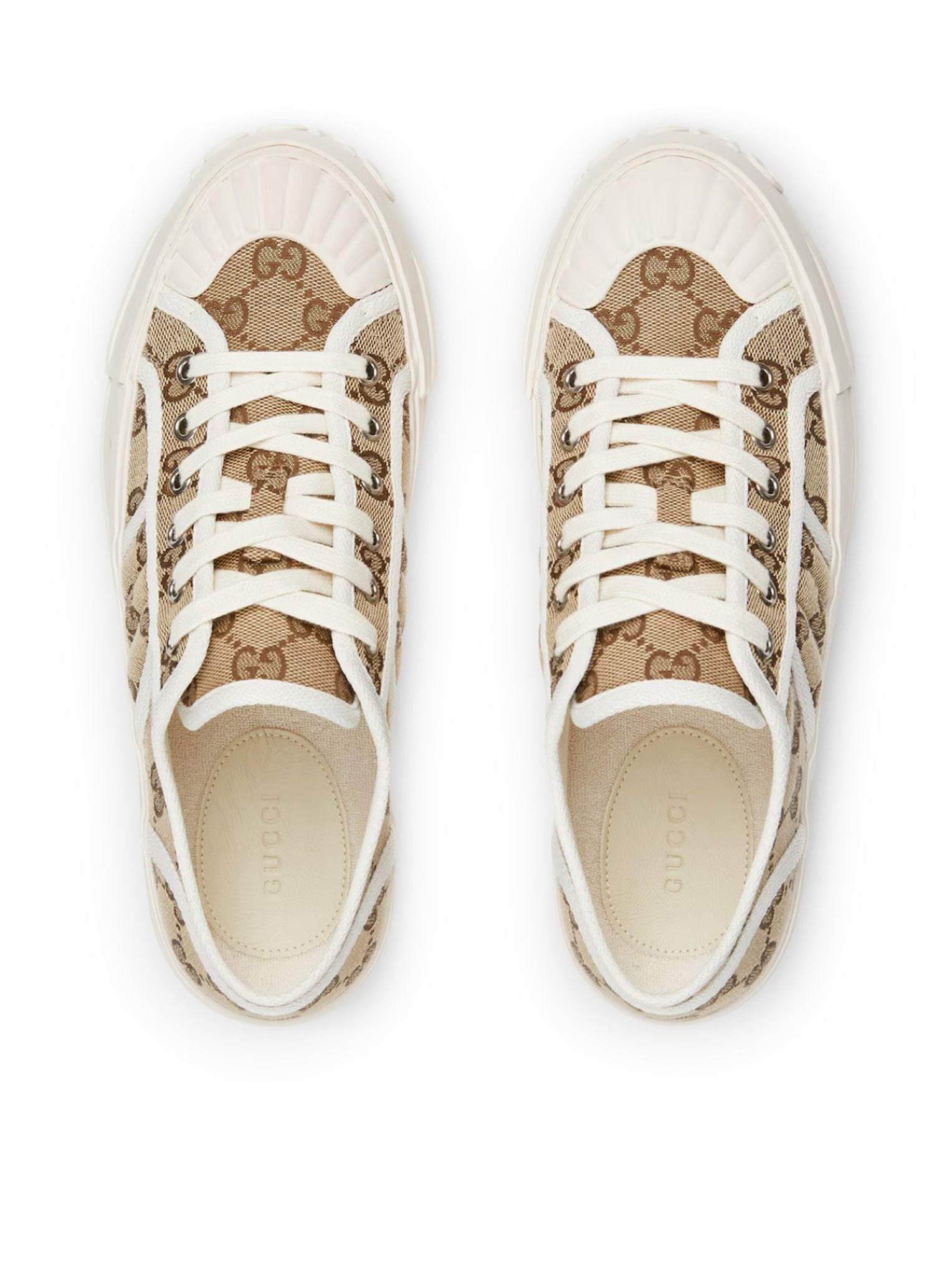 "GG" SNEAKER WITH OVERSIZED SOLE - 5