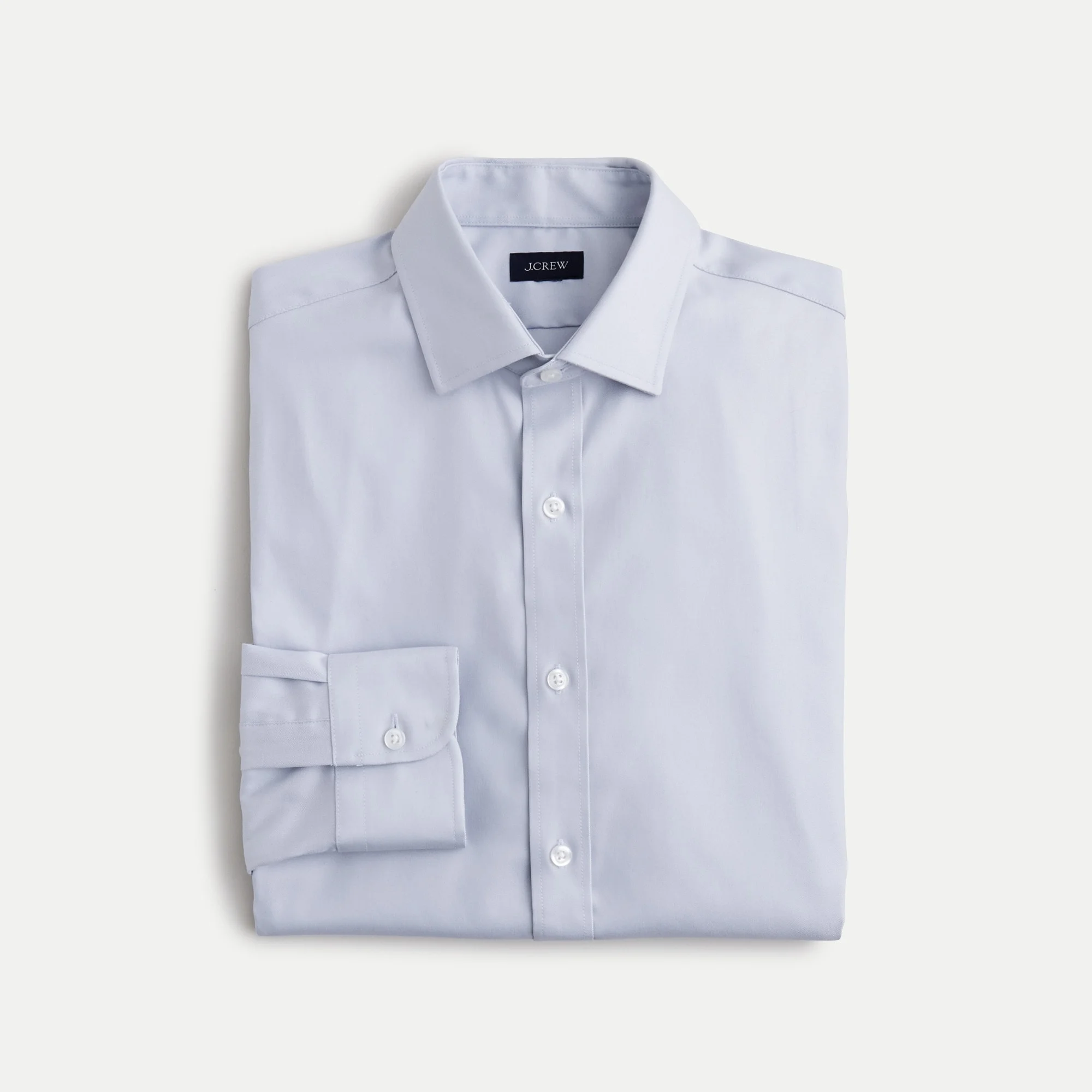Slim Bowery performance stretch dress shirt with spread collar - 1