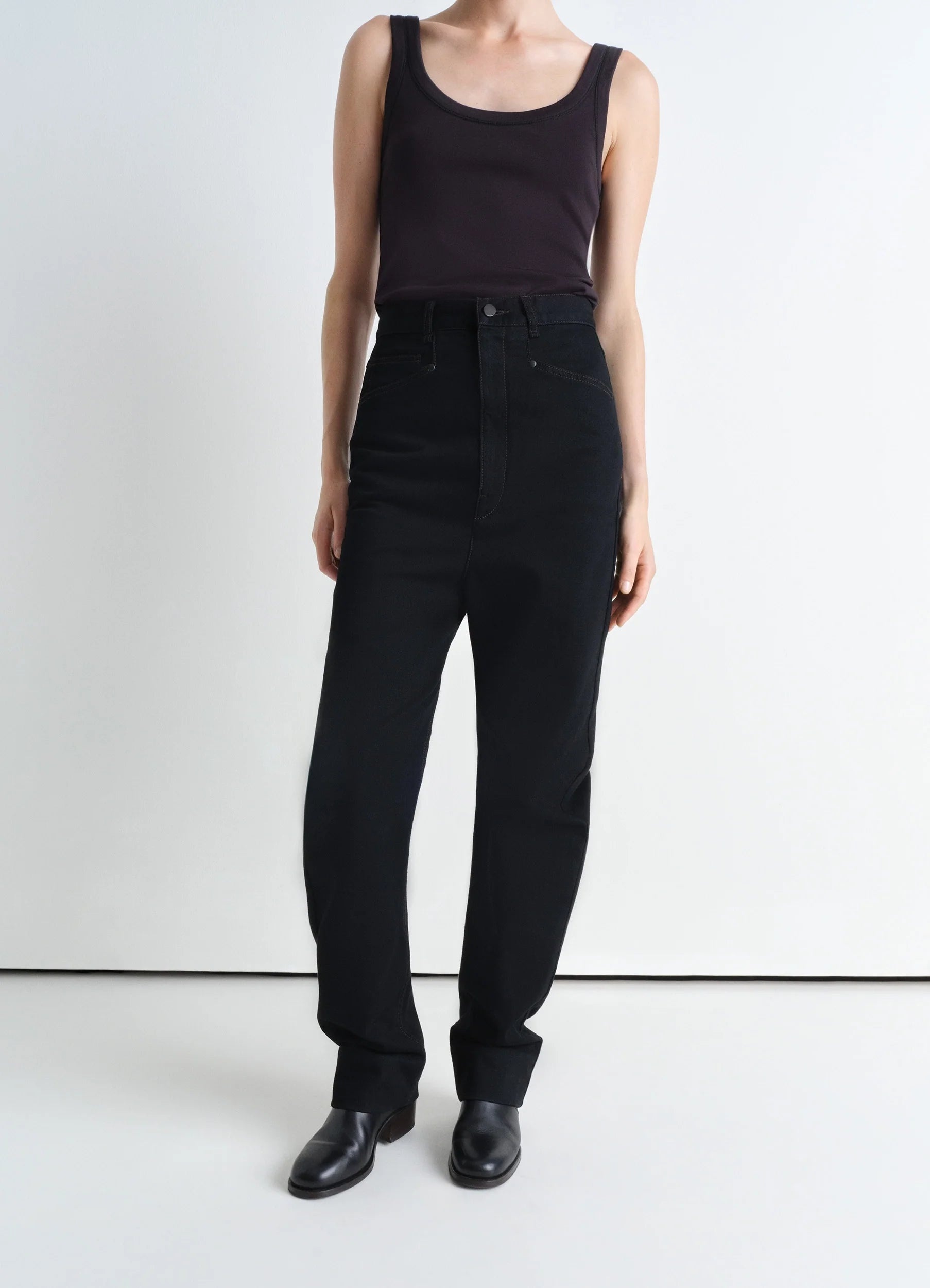 DROPPED CROTCH PANTS - 4