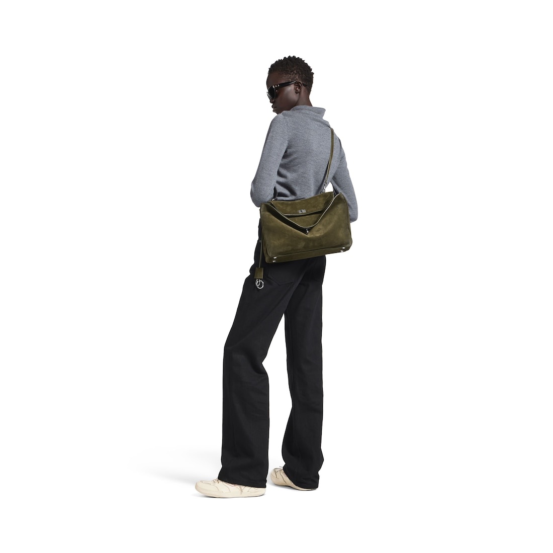 Women's Rodeo Handbag Medium in Khaki - 8