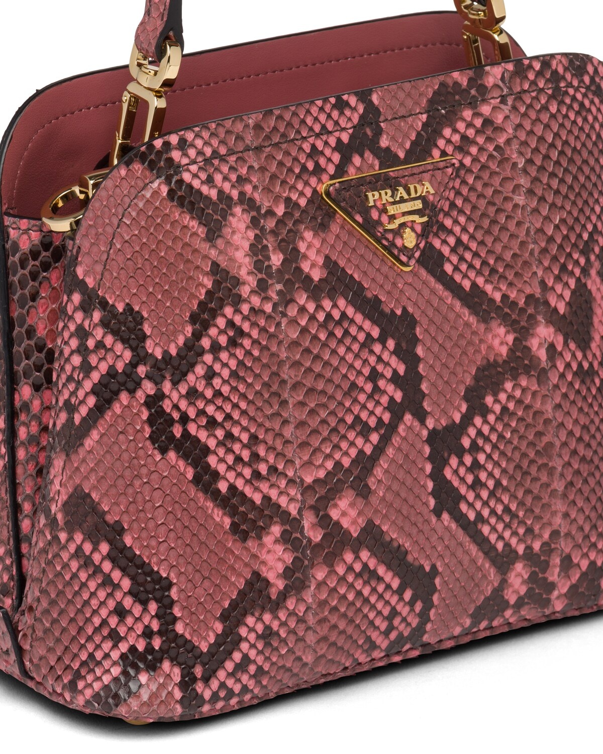 Prada Matinée Micro python leather handbag - 6