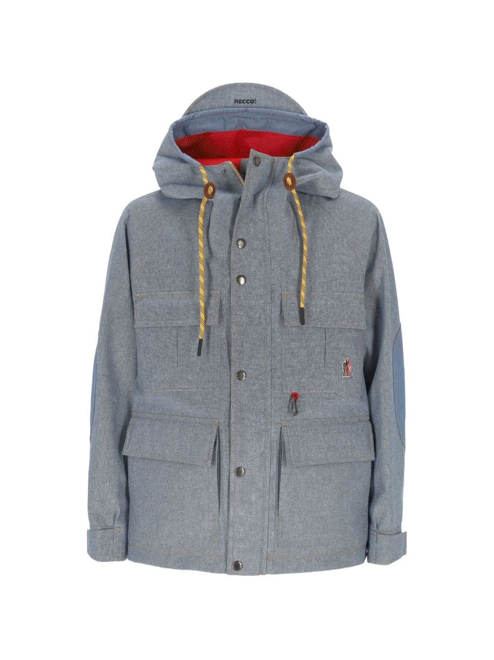 hooded pocket jacket - 1