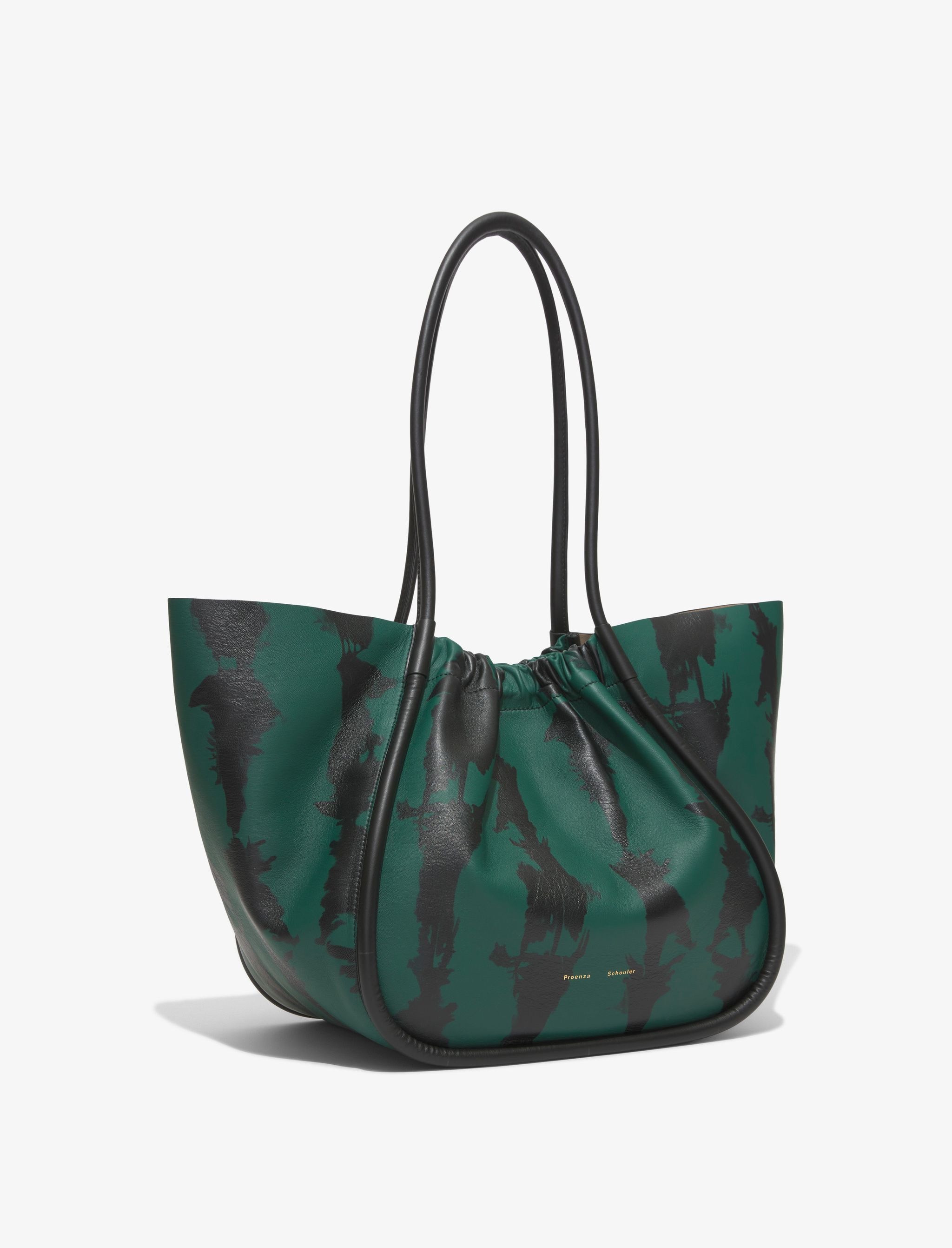 Large Tie Dye Ruched Tote - 2