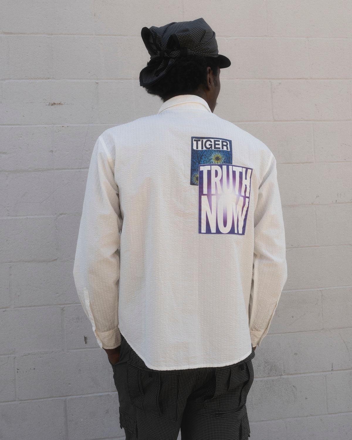 Truth Now Seersucker Shirt - White - 7