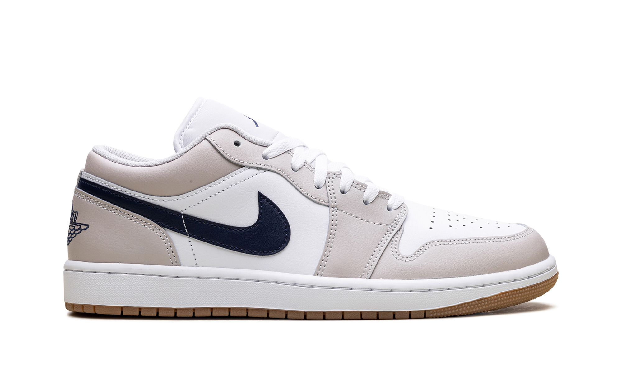 Jordan 1 Low "Midnight Navy Neutral Grey" - 6