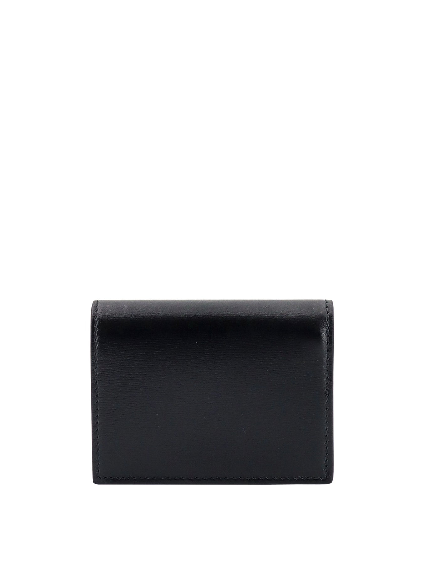 Leather wallet with iconic Gancini detail - 2