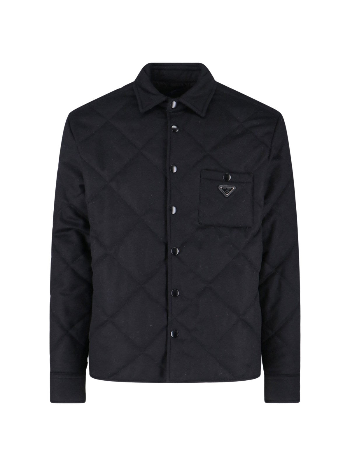 Prada Men Diamond Quilted Jacket - 1
