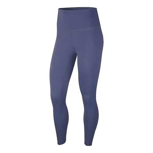 (WMNS) Nike Yoga Luxe Infinalon 7/8 Yoga Clothes Blue CJ3802-491 - 1